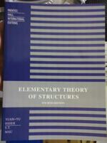 ELEMENTARY THEORY OF STRUCTURES 4/E IE 詳細資料