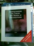 understanding the theory and design of organizations 詳細資料