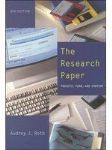 The Research Paper: Process, Form, and Content 詳細資料