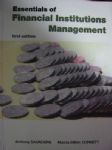 Essentials of Finacial Institutions Management [First Edition] 詳細資料