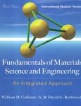 FUNDAMENTALS OF MATERIALS SCIENCE AND ENGINEERING : An Integrated Approach 3/E(ISE) 詳細資料