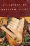 A History Of Western Music(第六版) 詳細資料