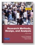 Research Methods, Design, and Analysis:International Edition 詳細資料