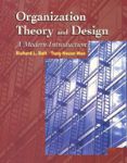 Organization Theory and Design: A Modern Introduction (雙語版)  詳細資料