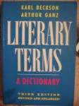 LITERARY TERMS A DICTIONARY 詳細資料