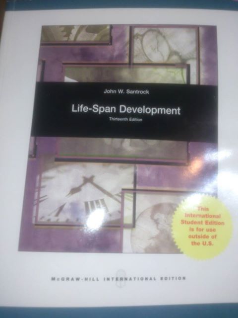 Life-Span Development人類發展學 詳細資料