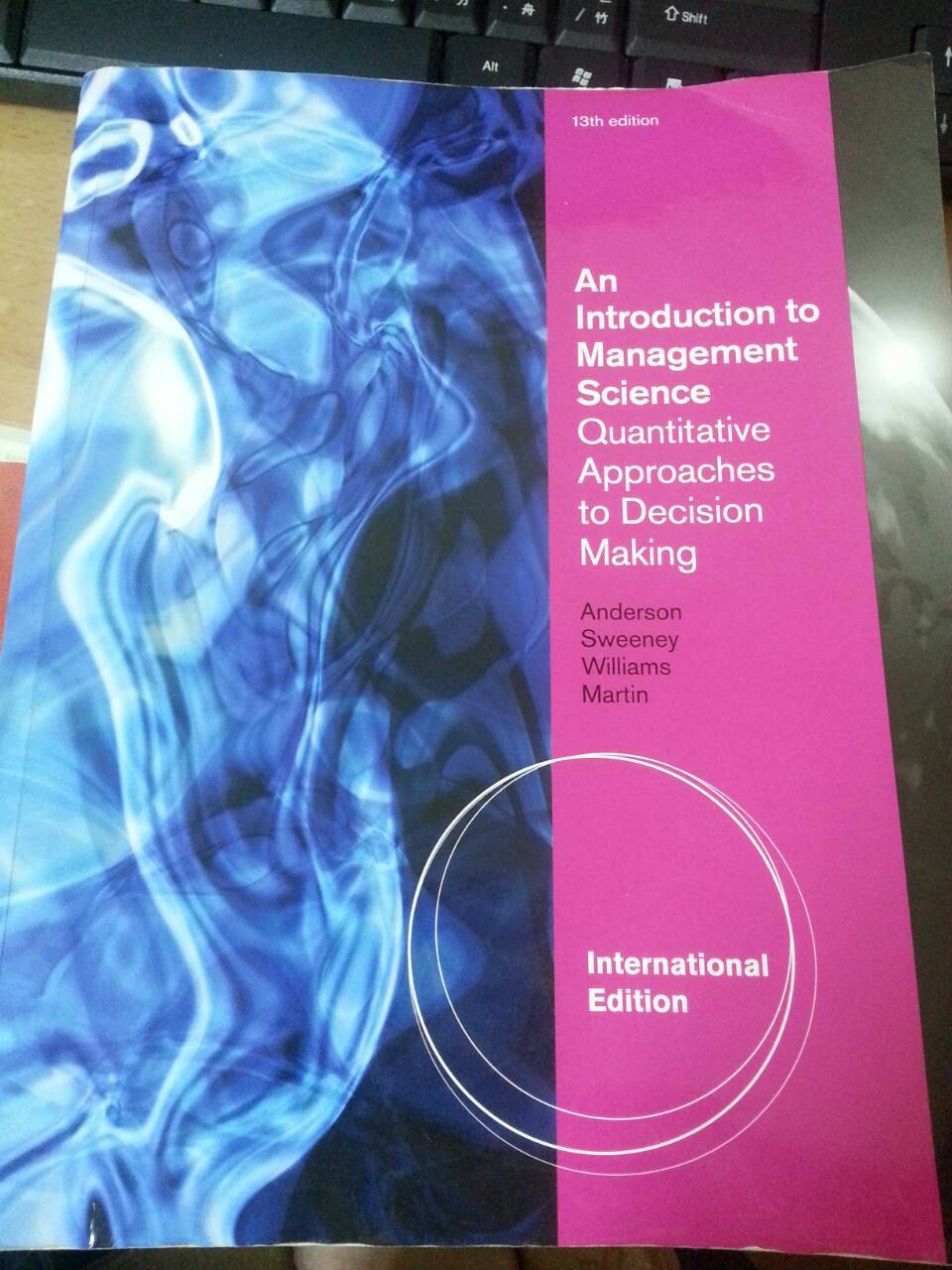 An Introduction to Management Science  13版 詳細資料