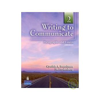 Writing to communicate 詳細資料
