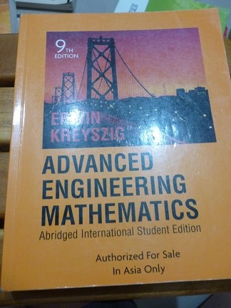 Advanced Engineering Mathematics 詳細資料