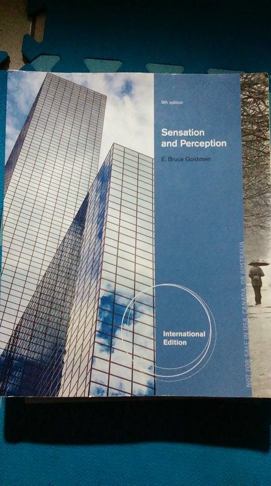 Sensation and Perception, International Edition 9th Edition 詳細資料