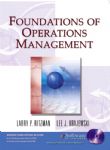 Foundations of Operations Management 詳細資料