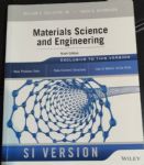 MATERIALS SCIENCE & ENGINEERING 9/E (SI版) 2014  詳細資料