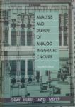 Analysis and design of analog integrated circuits 詳細資料