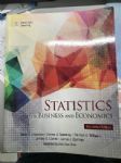Statistics For Business And Economics 詳細資料