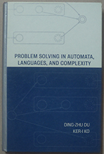 Problem Solving in Automata, Languages, and Complexity 詳細資料